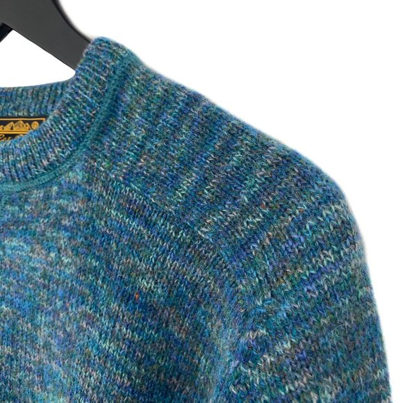VTG EDDIE BAUER 100% Shetland Wool Sweater - Picture 9 of 16